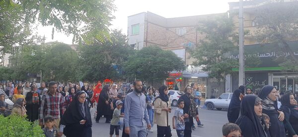 راهپیمایی کیلومتری غدیر در نیشابور