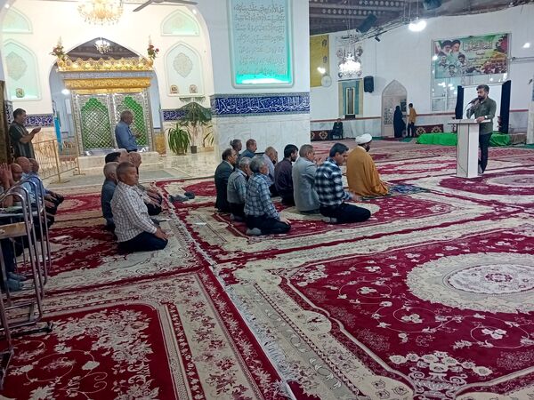 نماز عید قربان در امامزاده سید محمد(ع)کاشمر