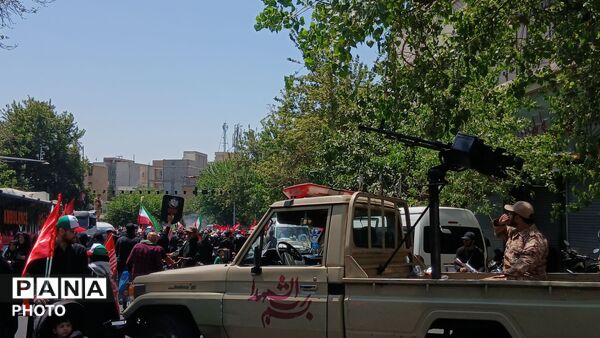 طوفان حضور در قلب پایتخت ایران