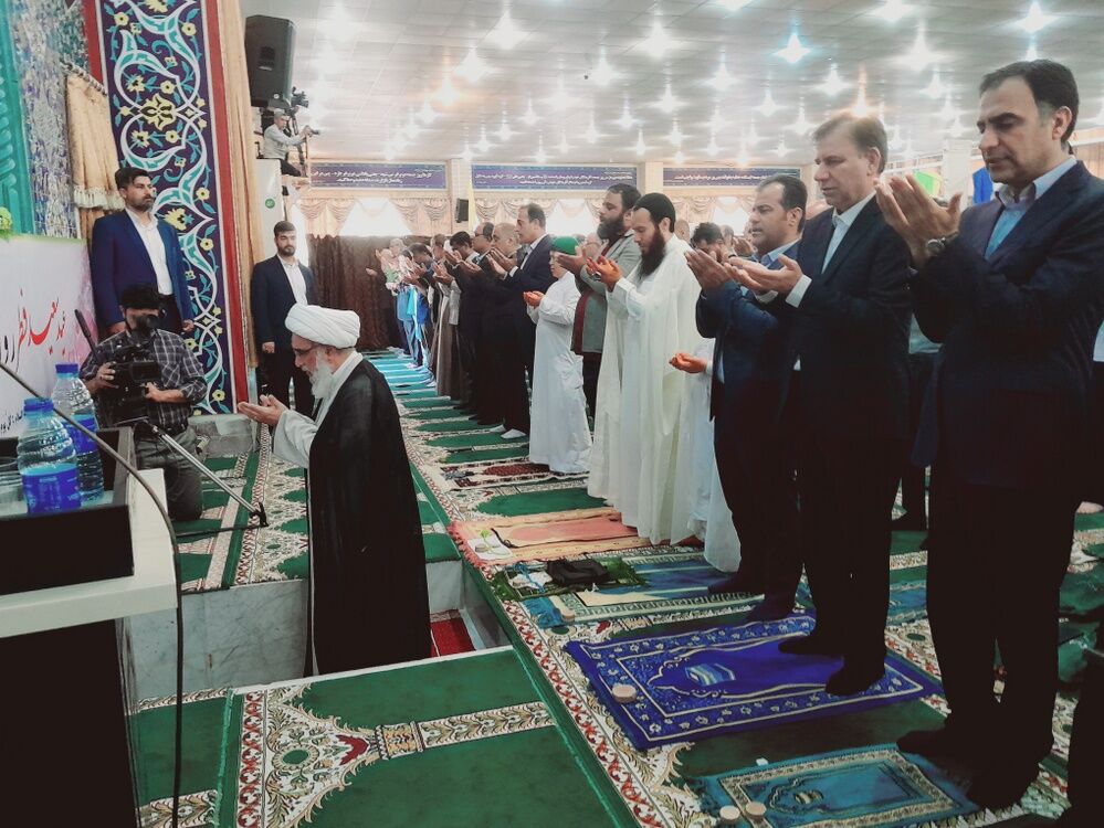 نماز عید فطر در بوشهر