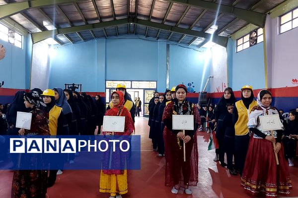 افتتاحیه المپیاد ورزشی درون مدرسه‌ای در منطقه کهریزک 