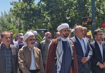خروش کامیاران علیه نسل‌کشی در غزه