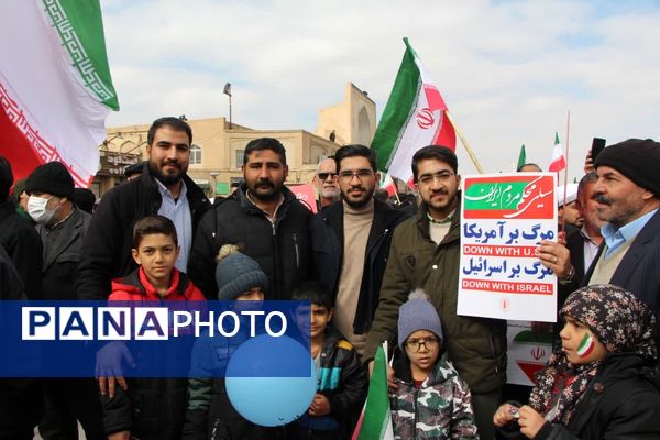 جشن یزدی‌ها در چهل‌ و ششمین فجر انقلاب