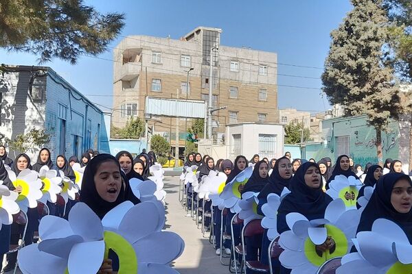 تجلی شور انتخاباتی در مدرسه امیرکبیر