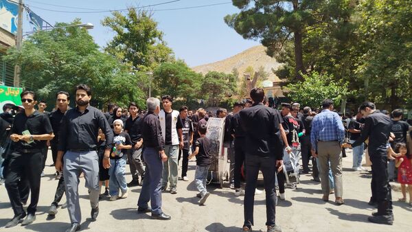 عاشورای حسینی در روستای فرخک
