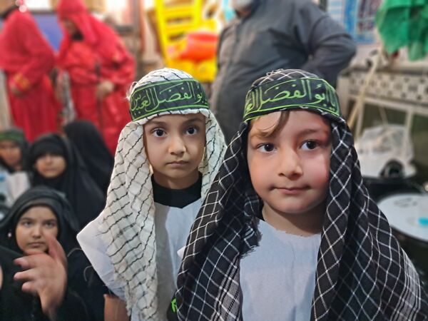 آیین خیمه سوزان در مسجد ابوالفضل قائمشهر