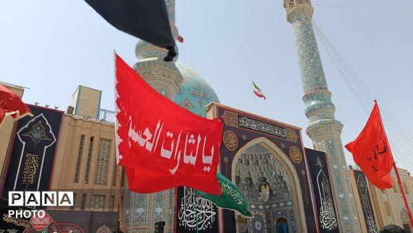 عزاداری سالروز شهادت امام حسن عسگری(ع) در مسجد جمکران