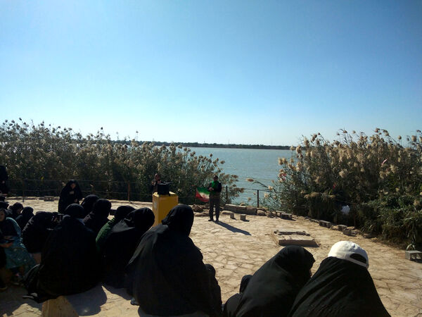 اردوی راهیان نور دختران دانش‌آموز قم