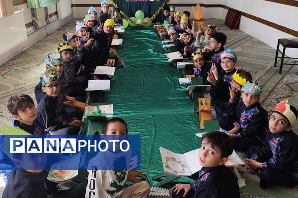 برگزاری جشن قرآن در دبستان هیات امنایی قلنبر ناحیه 2 شهرری 