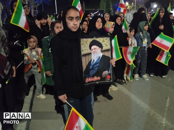 تشییع پیکر شهید رضا روزگرد در نیشابور