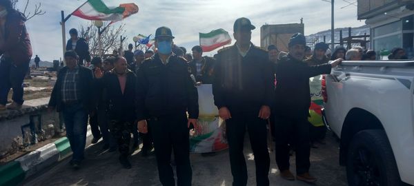 حضور پرشور مردم جلگه رخ در راهپیمایی بزرگداشت ۲۲ بهمن ماه