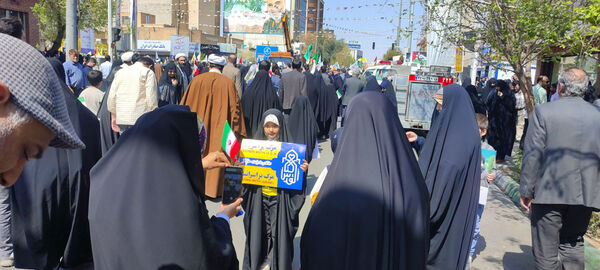 جلوه هایی از راهپیمایی روز جهانی قدس در قم