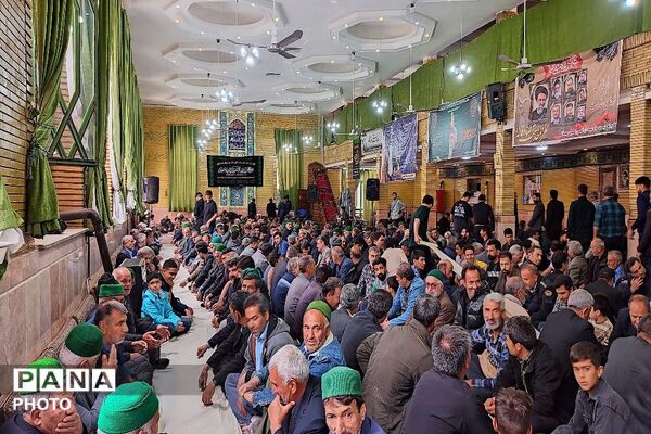 مراسم عزاداری شهادت امام جعفر صادق علیه السلام در حسینیه شهربار