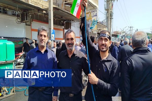 تشییع تاریخی سردارِ رشید در دزفول