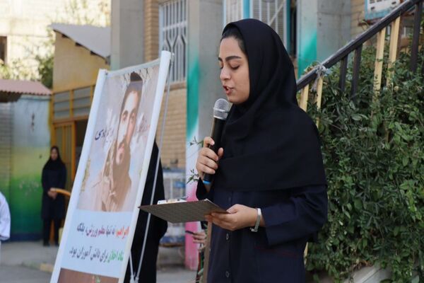 هفته تربیت‌بدنی با شور و انرژی در دبیرستان شاهد مرضیه 