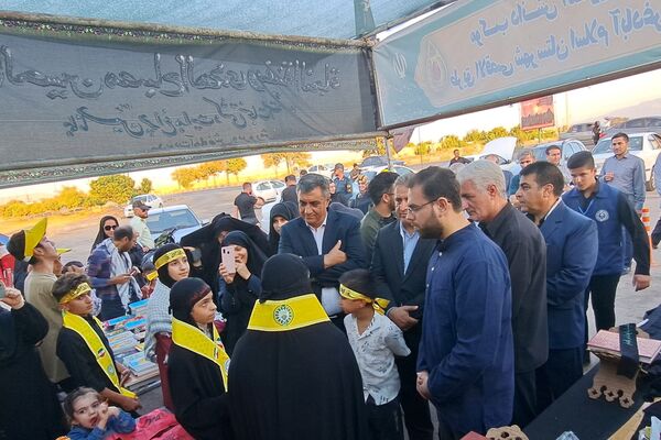 بازدید قائم مقام سازمان دانش‌آموزی کشور از مواکب استان کرمانشاه 