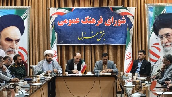 بررسی وضعیت اوقات فراغت و امکانات ورزشی در جلسه شورای فرهنگ عمومی بخش خزل با حضور نماینده نثاری