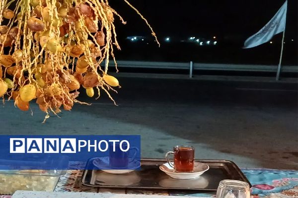 خدمت بی‌منت خادمان کوچک به زائران در حمیدیه 