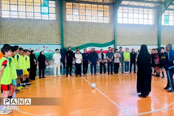 اختتامیه مسابقات فوتسال بین‌مدرسه‌ای پسران جام اقتدار ایران در پردیس