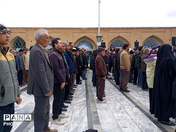 تشیع و وداع با 5شهید شهرستان نیشابور