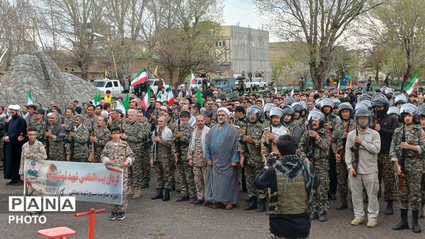 رزمایش جان‌فدا برای ایران امام رضایی در سراب