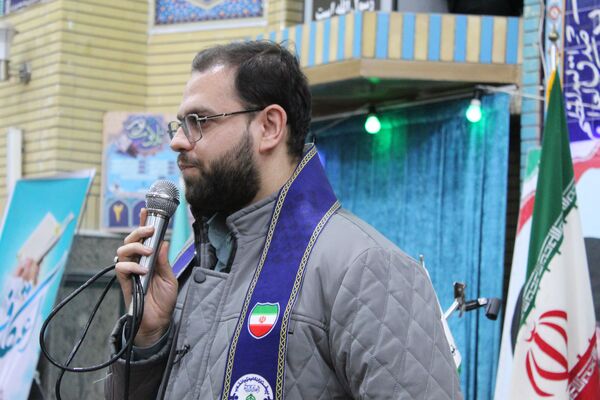 حضور قائم‌مقام سازمان دانش آموزی کشور در جمع پیشتازان معتکف گرمه 