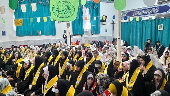 حضور قائم مقام وزیر در سازمان دانش‌آموزی در جمع دانش‌آموزان معتکف شهرستان اسفراین