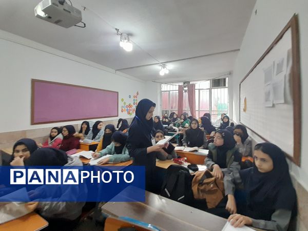 اجرای طرح مدام در دبیرستان دخترانه ریحانه