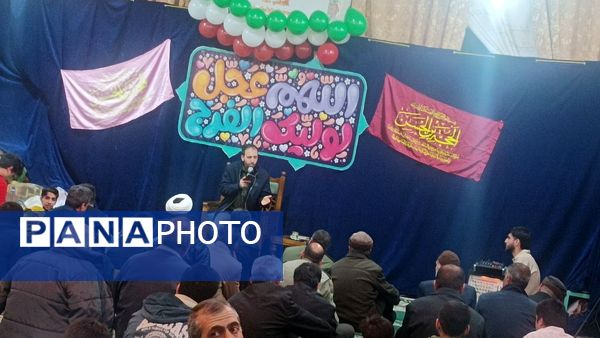 مراسم ولادت امام زمان (عج) در مسجد نینوای نیشابور 