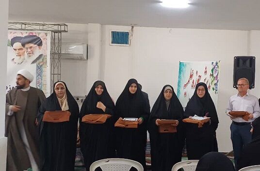 مراسم گرامیداشت هفته امور تربیتی در حوزه علمیه هشتگرد