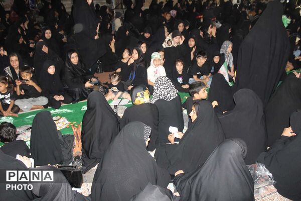 عزاداری شهادت حضرت رقیه(س) با حضور دانش‌آموزان ناحیه یک قم