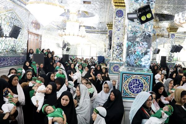همایش شیرخوارگان حسینی در بجنورد 