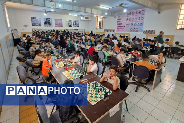 برگزاری مسابقات شطرنج استان فارس