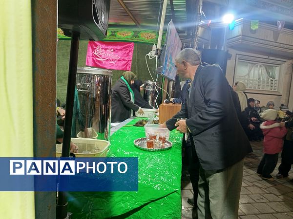 برپایی چایخانه جوانان مهدوی در نیشابور 