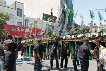 برگزاری مراسم عاشورای حسینی در شهرستان شیروان