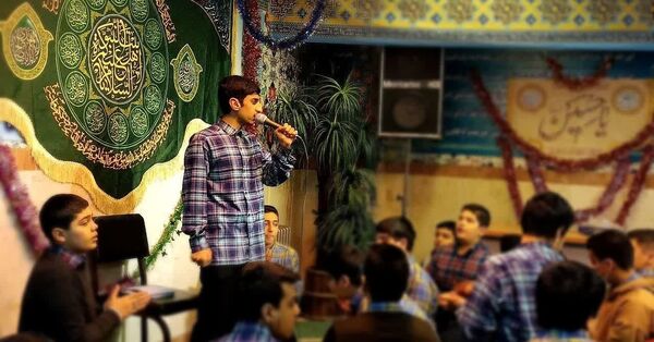 آخرین جلسه هفتگی، هیات الشهدای دبیرستان شهدای مدافع حرم منطقه ۱۰