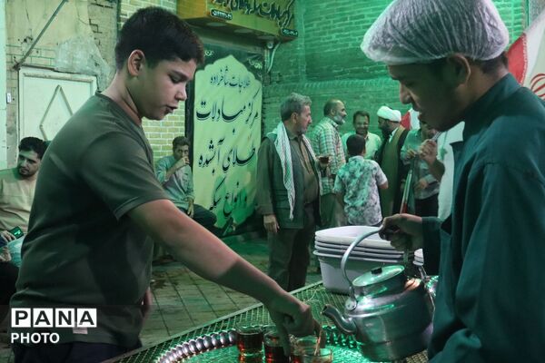 فعالیت چایخانه حضرت زهرا مسجد جامع شهرستان نیشابور در قاب پانا 