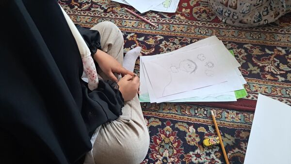 برپایی غرفه کودک در نمازجمعه کاشمر
