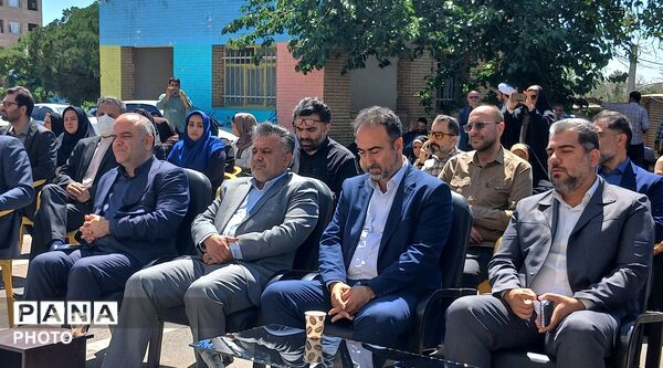 افتتاح طرح شهید عجمیان در دبستان شهدای گمنام استان البرز