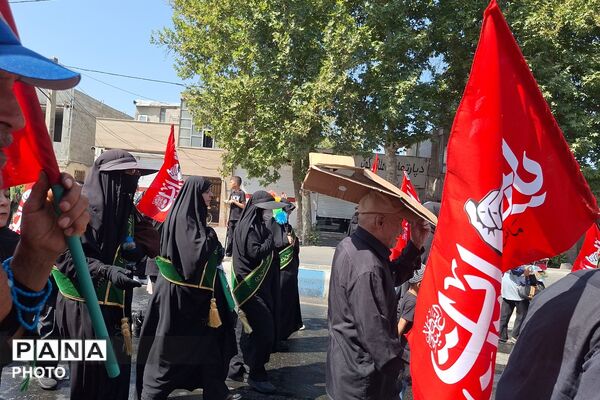 راهپیمایی جاماندگان اربعین در شهریار