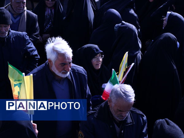  مراسم گرامیداشت حماسه ۹ دی در اصفهان 