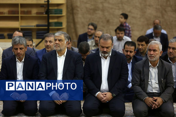 آیین خطبه خوانی خادمان حرم حضرت معصومه(س) به مناسبت روز قم