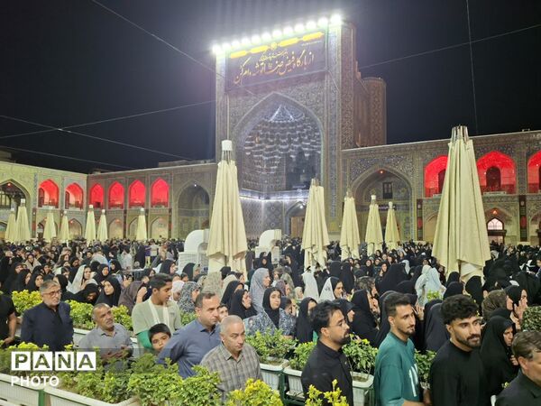 عزاداری سالروز شهادت امام رئوف در مشهدالرضا(ع)