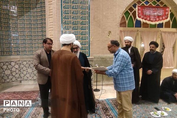 جلسه ماهانه علمای شهرستان ورامین در مسجد امام هادی (ع)