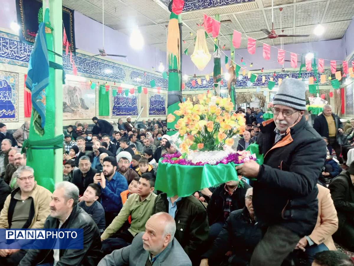 حضور مردم شیعه و سنی تربت‌ جام در جشن ولادت امام حسین (ع)