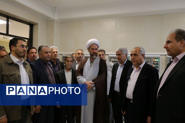 افتتاح آموزشگاه ۱۲ کلاسه شهید آیت الله آل هاشم 