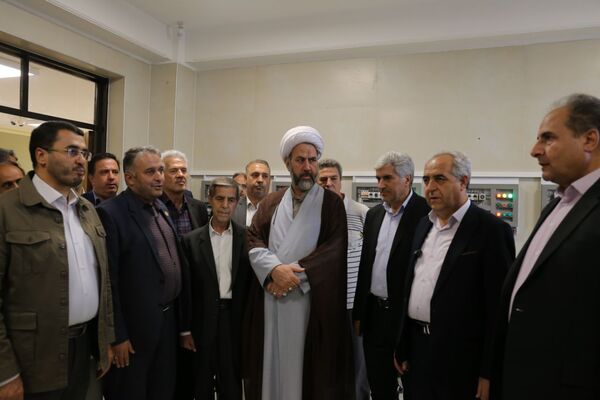 افتتاح آموزشگاه ۱۲ کلاسه شهید آیت الله آل هاشم 