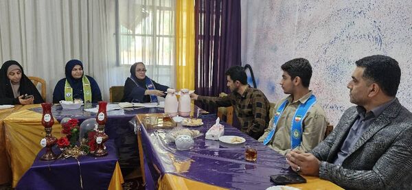 جلسه آماده‌سازی دانش‌آموزان پیشتاز به حج عمره توسط سازمان دانش‌آموزی شهرستان محمودآباد