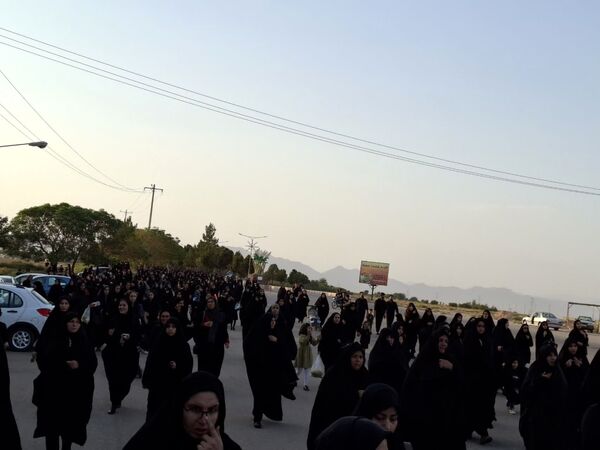 پیاده‌روی اربعین حسینی در جاجرم