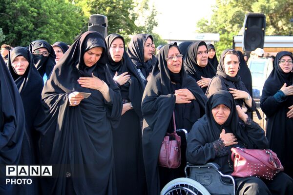 تجمع پرچمداران حسینی همدان در ماه محرم